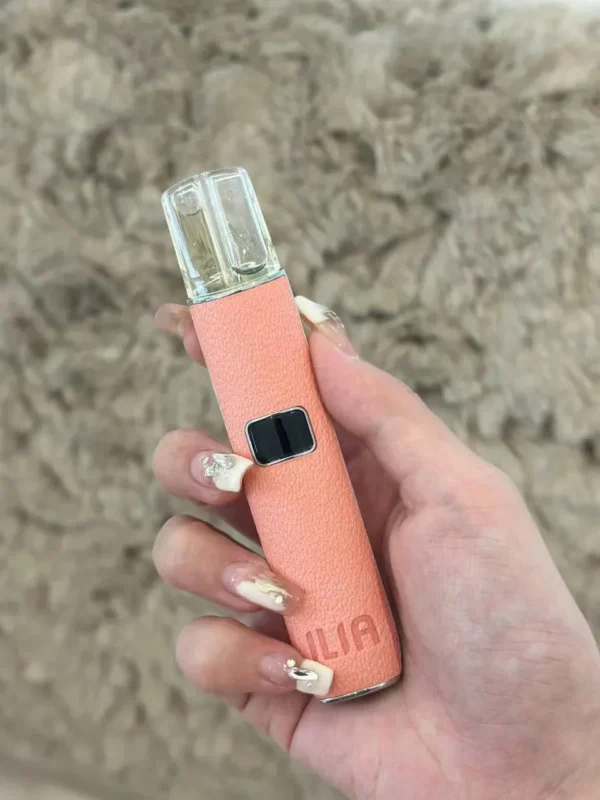 ILLA哩啞一代皮革主機-櫻花粉-1 ILIA哩亞皮革/布紋一代主機