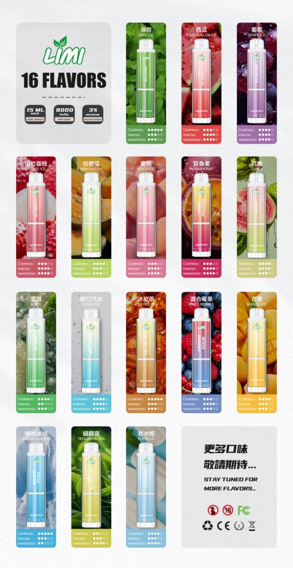 LIMI 辣妹拋棄式8000口