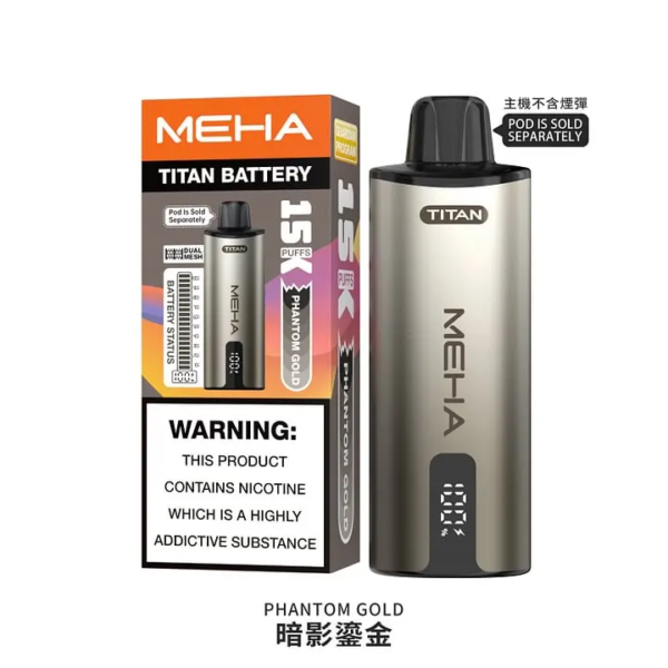 【MEHA TITNA 魅嗨泰坦煙彈<br>【任選3盒送主機】