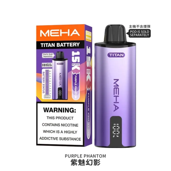 【MEHA TITNA 魅嗨泰坦煙彈<br>【任選3盒送主機】